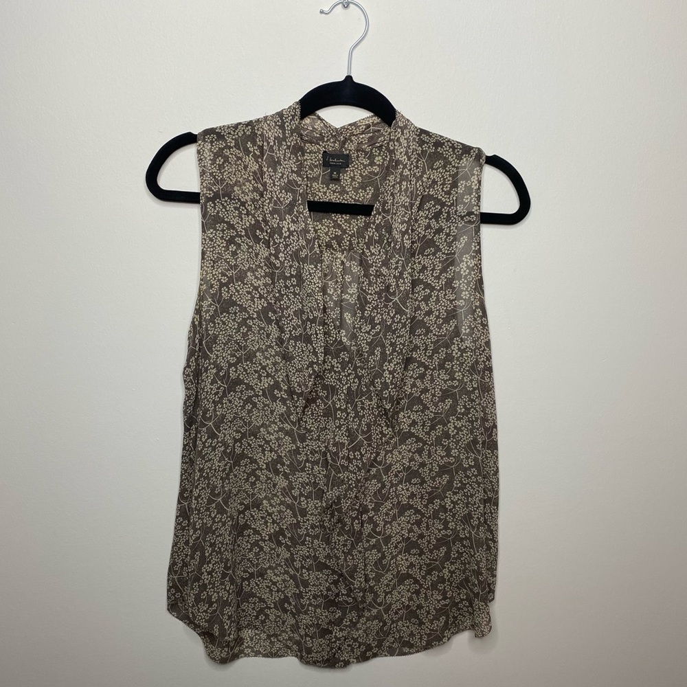 Aritzia Silk Tank Blouse